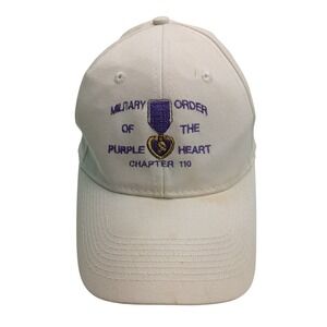 Military Order of the Purple Heart Chapter 110 Baseball Cap Tan Embroidered‎